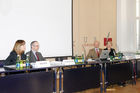 (c) fotodienst/Dan Carabas - Wien 14.05.08 - Hochdruck. Achtung Nebenwirkungen! - Foto v.l.: Univ. Prof. Dr. Anita Rieder, Univ. Prof. Dr. Bruno Watschinger, Univ. Prof. Dr. Jörg Slany, OA Univ. Prof. Dr. Heidemarie Pilz 