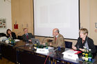 (c) fotodienst/Dan Carabas - Wien 14.05.08 - Hochdruck. Achtung Nebenwirkungen! - Foto v.l.: Univ. Prof. Dr. Anita Rieder, Univ. Prof. Dr. Bruno Watschinger, Univ. Prof. Dr. Jörg Slany, OA Univ. Prof. Dr. Heidemarie Pilz 