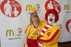 McDonalds Escorte Bundesländer Tour zur Euro 2008 mit Martin Hiden in McDonalds Filale KlagenfurtFoto: Johannes Puch / Fotodienst