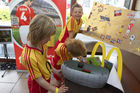 McDonalds Escorte Bundesländer Tour zur Euro 2008 mit Martin Hiden in McDonalds Filale KlagenfurtFoto: Johannes Puch / Fotodienst