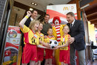 McDonalds Escorte Bundesländer Tour zur Euro 2008 mit Martin Hiden in McDonalds Filale KlagenfurtFoto: Johannes Puch / Fotodienst