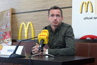 McDonalds Escorte Bundesländer Tour zur Euro 2008 mit Martin Hiden in McDonalds Filale Klagenfurt
Bild: Hiden
Foto: Johannes Puch / Fotodienst
