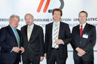 (c) fotodienst/Dan Carabas - Wien 24.04.08 - Österreichische Vereinigung für Beton- und Bautechnik - FOTO v.l.: Hans Peter Haselsteiner, Rudolf Schicker, Peter Preindl, Alfred Sebl-Litzlbauer