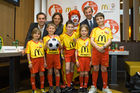 McDonald’s, offizieller Sponsor der Uefa Euro 2008 stellte die Kinder der McDonald’s 