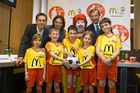 McDonald’s, offizieller Sponsor der Uefa Euro 2008 stellte die Kinder der McDonald’s 