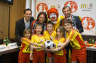 McDonald’s, offizieller Sponsor der Uefa Euro 2008 stellte die Kinder der McDonald’s 