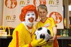 McDonald’s, offizieller Sponsor der Uefa Euro 2008 stellte die Kinder der McDonald’s 