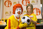 McDonald’s, offizieller Sponsor der Uefa Euro 2008 stellte die Kinder der McDonald’s 