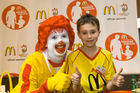 McDonald’s, offizieller Sponsor der Uefa Euro 2008 stellte die Kinder der McDonald’s 