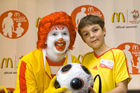 McDonald’s, offizieller Sponsor der Uefa Euro 2008 stellte die Kinder der McDonald’s 