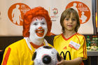 McDonald’s, offizieller Sponsor der Uefa Euro 2008 stellte die Kinder der McDonald’s 