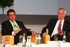 Dr. Mathias Krahl (Boston Consulting Group); Hans-Jürgen Cramer (Vattenfall Europe AG Vorstand Vertrieb). (C)Fotodienst/Jan-Paul Kupser