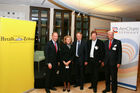 John M. Koenig (Deputy Chief of Mission, US-Embassy Berlin); Alison Smale (Managing Editor, International Herald Tribune); Hans-Ulrich Klose, MdB (Vice Chairman of the Committee on Foreign Affairs of the German Bundestag; Chairman of the German-American Parliamentary Group); Dr. Thomas Greven
(Lecturer, Freie Universität Berlin, International Summer and Winter University - FUBiS Senior Research Fellow, German Institute for International Relations Berlin); Dipl.-VW Carl Graf von Hohenthal
(Brunswick Group GmbH). (C)Fotodienst/Jan-Paul Kupser