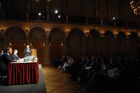 Am 1. April luden BILLA und der führende österreichische Strategie,-und Controllingberater Contrast Management-Consulting zu einem Management-Cercle ins Palais Ferstel ein.
©fotodienst/Nadine Bargad