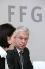 (C) fotodienst/Anna Rauchenberger - Wien 28.03.2008  - Das Jahr 2007 war für die Österreichische Forschungs Förderungs Gesellschaft (FFG) zusätzlich zur starken Ausweitung der Fördertätigkeit auch ein Jahr der Neu-Orientierung. FOTO: Dr. Henrietta Egerth (GF FFG), Dr. Klaus Pseiner (GF FFG)