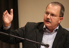 Moderator des Abends: Rainer Eckert (Direktor des Zeitgeschichtlichen Forums Leipzig). (C)Fotodienst/Markus Mirschel