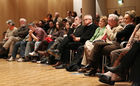 Besucher der Diskussionsveranstaltung im Zeitgeschichtlichen Forum Leipzig. (C)Fotodienst/Markus Mirschel