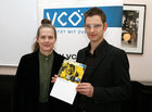 (C) fotodienst/Anna Rauchenberger - Wien 03.03.2008  - VCÖ - Klimaschutz im Verkehr - Potenziale und Chancen. FOTO v.l.: Univ. Prof. Dr. Helga Kromp-Kolb, DI Martin Blum (VCÖ-Experte)