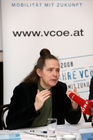 (C) fotodienst/Anna Rauchenberger - Wien 03.03.2008  - VCÖ - Klimaschutz im Verkehr - Potenziale und Chancen. FOTO: Univ. Prof. Dr. Helga Kromp-Kolb