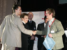 (C) fotodienst/Anna Rauchenberger - Wien 03.03.2008  - OCG - Oesterreichische Computer Gesellschaft: Jahrestagung 2008. Der Abend stand unter dem Motto 'e-Inclusion - Digitale Integration im IT-Zeitalter'. FOTO: Zertifikatvergabe