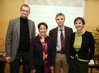 (C) fotodienst/Anna Rauchenberger - Wien 20.02.2008  - Chronisch entzündliche Darmerkrankungen (CED): Ohne frühzeitige Diagnose keine optimale Therapie. FOTO v.l.: Univ.-Prof. Dr. Walter Reinisch (Medizinische Universität Wien), Mag. Sonja Wehsely (Gesundheitsstadträtin), Univ.-Prof. DI Dr. Harald Vogelsang (Medizinische Universität Wien), Dr. Susanne Rabady (Vizepräsidentin der ÖGAM).