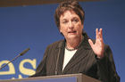 Konzepte der grenzüberschreitenden polizeilichen Zusammenarbeit. FOTO: Brigitte Zypries, Justizministerin. (C) Fotodienst/Markus Mirschel