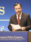 Konzepte der grenzüberschreitenden polizeilichen Zusammenarbeit. FOTO: Franco Frattini, Vizepräsident der Europäischen Kommission. (C) Fotodienst/Markus Mirschel