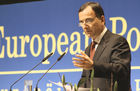 Konzepte der grenzüberschreitenden polizeilichen Zusammenarbeit. FOTO: Franco Frattini, Vizepräsident der Europäischen Kommission. (C) Fotodienst/Markus Mirschel