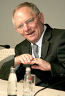 Konzepte der grenzüberschreitenden polizeilichen Zusammenarbeit. FOTO: Wolfgang Schäuble, Innenminister. (C) Fotodienst/Markus Mirschel