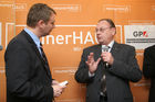 (C) Fotodienst/Anna Rauchenberger - 19.12.2007 - Wien - Der Verein neunerHAUS eröffnet das dritte Wohnhaus für obdachlose Menschen in Wien - Favoriten als Gemeinschaftsprojekt mit der Wohnbauvereinigung für Privatangestellte (WBV-GPA). FOTO: Moderator, Walter Zwiauer (Vorstandsvorsitzender der GPA Privatstiftung)