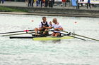 vl. Mahe Drysdal(NZL) Sieger (Mens Single Sculls)und Marcel Hacker Pl.5  