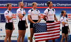 Men`s Coxed Four Weltmeister (USA)