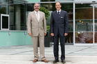 Geschäftsleitung von Ertrag und Sicherheit Investmentfondsberatung Ges.m.b.H. Leo Krauthaufer und Manfred Zettl.(C)Fotodienst/Christian Promitzer