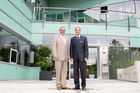 Geschäftsleitung von Ertrag und Sicherheit Investmentfondsberatung Ges.m.b.H. Leo Krauthaufer und Manfred Zettl.(C)Fotodienst/Christian Promitzer