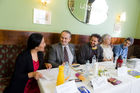 (c) fotodienst / Johannes Brunnbauer | UN Commission on Narcotic Drugs im Cafe Landtmann am 25.3.2011
Im Bild.vlnr.: Beatriz Negrety (BOL: Repräsentant der Kokabauern) ; Kurt Blaas (AUT: Arzt, Vorsitzender des Vereins ?Cannabis als Medizin?); Andreas Holy; Fredrick Polak (NL:  Psychiater, Vorsitzender von ENCOD); Michael Krawitz (USA: Veteranen für den Zugang zu medizinischem Cannabis)