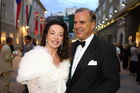(C) fotodienst/Christian Hofer (www.chris-hofer.com) 
Salzburg - Großes Festspielhaus - Fix & Foxi-Herausgeberin Alexandra Kauka besuchte mit Begleiter Sterling Morton Hamill und Prinzessin Yvonne von Hessen die Premiere von 