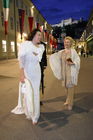 (C) fotodienst/Christian Hofer (www.chris-hofer.com) 
Salzburg - Großes Festspielhaus - Fix & Foxi-Herausgeberin Alexandra Kauka besuchte mit Begleiter Sterling Morton Hamill und Prinzessin Yvonne von Hessen die Premiere von 