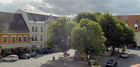 Der Hauptplatz mit Rathaus in Feldkirchen i.K.                                