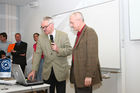 Bildung Online, Hall in Tirol - 2006-06-09- 23. Jugend Informatik Wettbewerb 2006: UnivProf Dipl-Ing Dr Gerald Futschek, Technische Universität Wien; UnivProf Dr Erich Neuwirth, Fakultät für Informatik Universität Wien - Foto: www.iManufaktur.at