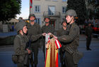 (C) fotodienst/Walter Vymyslicky - Gänserndorf, 19.05.2006 - FOTO.: Diese Soldaten sprechen stellvertretend für alle Rekruten den Eid an ihr Vaterland