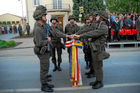 (C) fotodienst/Walter Vymyslicky - Gänserndorf, 19.05.2006 - FOTO.: Diese Soldaten sprechen stellvertretend für alle Rekruten den Eid an ihr Vaterland