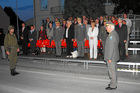 (C) fotodienst/Walter Vymyslicky - Gänserndorf, 19.05.2006 - FOTO.: Meldung von Major Michael Rauscher an den Militärkommandanten von Niederösterreich Generalmajor Prof. Mag. Johann Culik