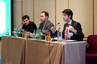 Munich, Nov 16-17 2010. Plug-In Electric Vehicle Infrastructure Conference. Michael Weltin, Strategy & Business Development, E-Mobility, E-ON; Gido Brouns, Risk Manager, Enexis; Cristiano Marantes, Low Carbon Networks Development Manager, UK Power Networks