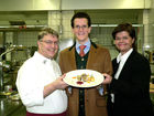 Chefkoch Manfred Stüfler, Georg Gürtler, Dir. Elfi Kammerhofer