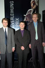 (C)fotodienst/Fabio Confessore - Zürich - 03.02.2006 - (vLnR) Hr. Prof Andreas Lüthi (Basel); Hr. Dr. Yann Humeau (Basel) Hr. Prof. Dominique de Quervain (Zürich)Preisträger für den Bereich Neurowissenschaft und Erkrankungen des NervensystemsThema: Anpassung von Amygdala-System zum schnellen Erlernen von Furcht.Rache ist süss - Einblicke ins Gehirn