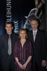 (C)fotodienst/Fabio Confessore - Zürich - 03.02.2006 - (vLnR) Hr. Dr. Ralf Schülein (Basel); Fr. Dr. Sophie Clément (genf) ; Hr. Prof.Christoph Dehio (Basel).
Preisträger für den Bereich Infektiologie.
Thema: Ein Erkennungssignal für die Übertragung bakterieller Virulenzproteine n menschlichen Zellen.