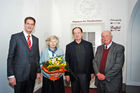 Dr. Stephan Pauly, Alice + Nicolaus Harnoncourt, Präsident Dr. Friedrich Gehmacher