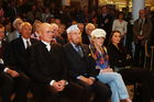 8. Internationle Kunstmesse Salzburg im MECs-Bergheim
MEC-Gen.Dir. Dieter Kepplinger, Prof. Ernst Fuchs, Muse Uta Saabel, Schwiegertochter Anna Fuchs
Foto: www.siebinger.com