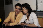 Festspiele 2005 - Pressekonferenz 
Anna Netrebko + Rolando Villazon
Foto: Manfred Siebinger