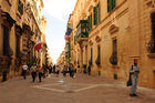 Die Hauptstrasse Republic Street in Valletta, der Hauptstadt Maltas.
Visit: www.visitmalta.com and www.rolfmeierreisen.ch 